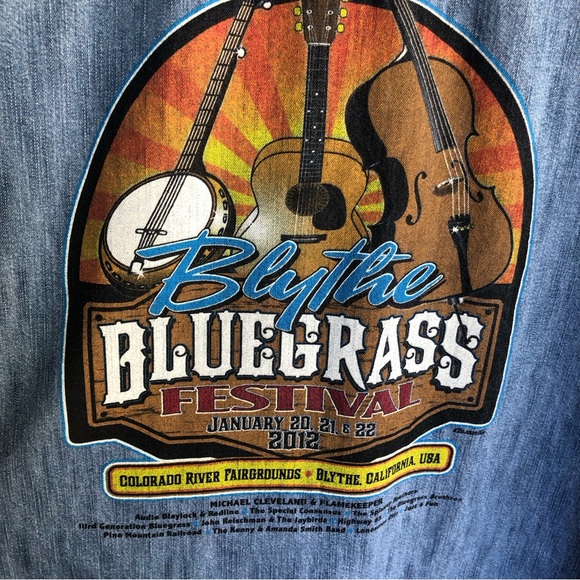 Levi’s Signature Men’s Denim Button Front Long Sleeve Shirt Size 3XL - Picture 5 of 8